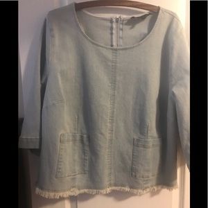 Eloquii Denim Top